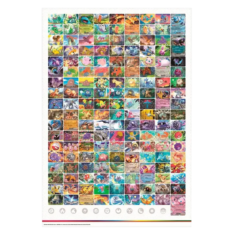 Pokemon Scarlet & Violet 151 Poster