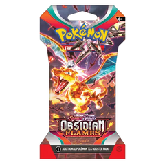 Pokemon Obsidian Flames Sleeved Booster - Charizard Art