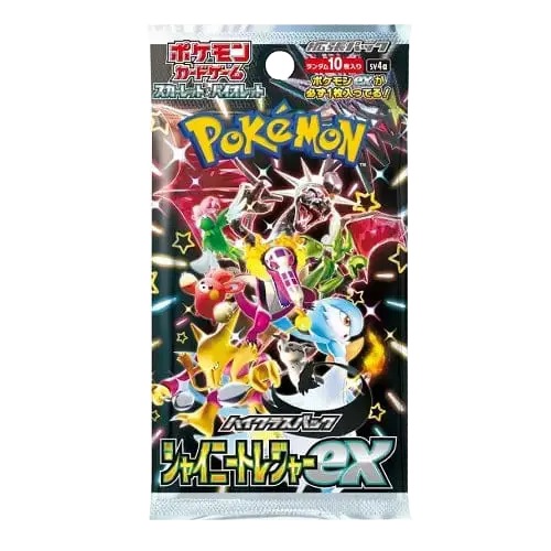 Pokemon Scarlet & Violet Shiny Treasures EX Booster Pack Japanese Pokemon TCG 