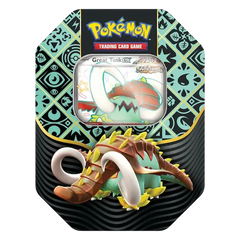 great tusk pokemon card price Paldean Fates EX Tin Great Tusk