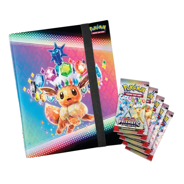 Pokemon Prismatic Evolutions Binder Collection - Contents