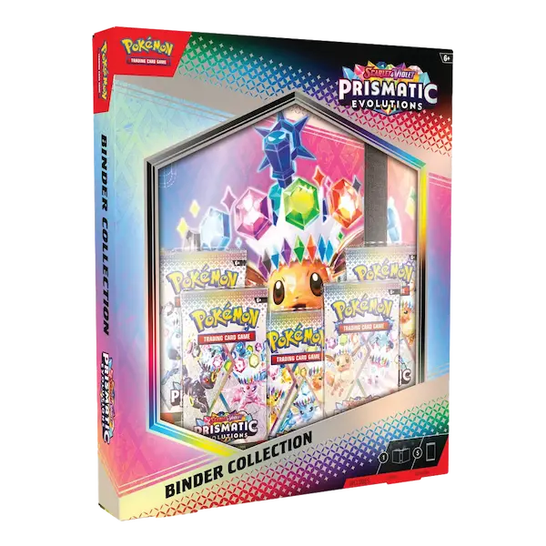 Pokemon Prismatic Evolutions Binder Collection