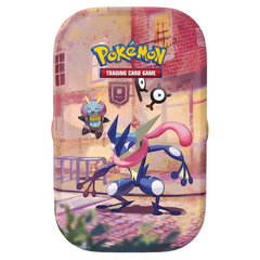 30th Celebration Mini Tin featuring Pokémon characters in a vibrant scene, perfect for collectors and trainers.