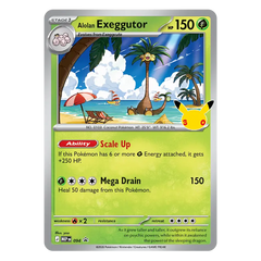 chinese exeggutor pokemon card 30th Celebration 3-Pack Blister (Day) – Color:Orange Glitter kids toys Set of protective sleeves Pokemon HeartGold SoulSilver Single