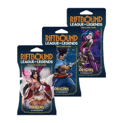 league of legends card binder Riftbound Origins Sleeved Booster