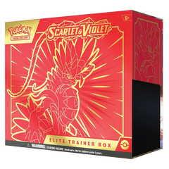 Pokemon Scarlet & Violet Elite Trainer Box - Koraidon isometric view