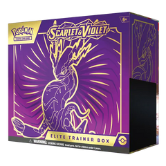 Pokemon Scarlet & Violet Elite Trainer Box - Miraidon isometric view