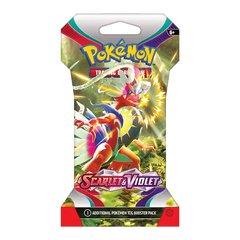 Pokemon Scarlet & Violet Sleeved Booster - Koraidon Art