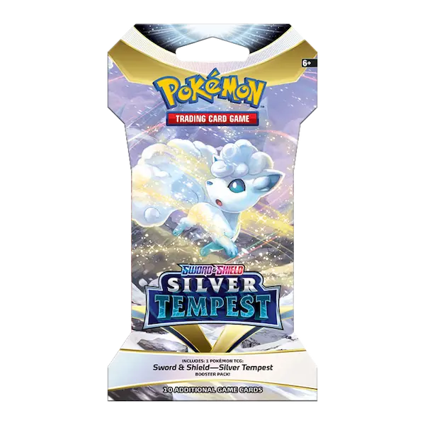 Pokemon Sword & Shield Silver Tempest Sleeved Booster Pack Art 2