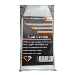 PSA Slab Sleeves (100) - Card-Binder.com PSA Slab Sleeves (100) - Card-Binder.com