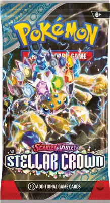 stellar crown booster display box PKMN World Descend into a world below the surface and discover the true potential of the Terastal phenomenon Pokmon TCG: Scarlet & Violet-Stellar