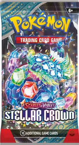  Pokemon Stellar Crown Booster Pack art 1