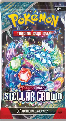  Pokemon Stellar Crown Booster Pack art 1