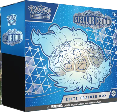 Pokemon Stellar Crown Elite Trainer Box overview