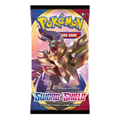 Pokemon Sword & Shield Base set Booster Pack art 4