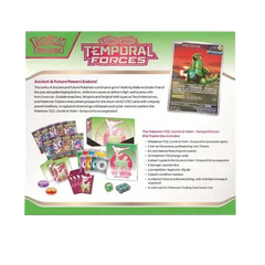 Pokemon Temporal Forces Elite Trainer Box - Iron Leaves back description