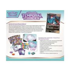 Pokemon Temporal Forces Elite Trainer Box - Walking Wake back description