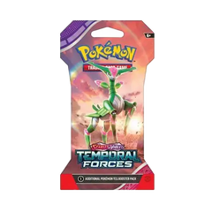 Pokemon Scarlet and Violet Temporal Forces Sleeved Booster Pack Art 1