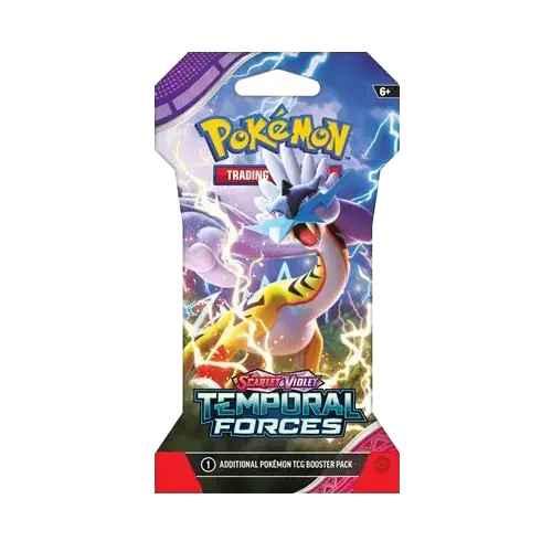 Pokemon Scarlet and Violet Temporal Forces Sleeved Booster Pack Art 2