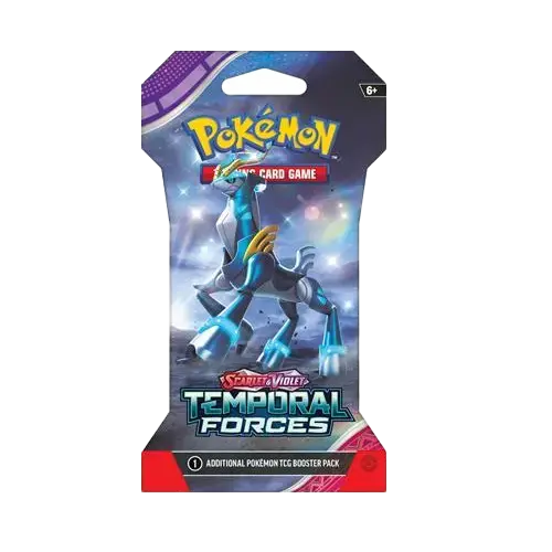 Pokemon Scarlet and Violet Temporal Forces Sleeved Booster Pack Art 3