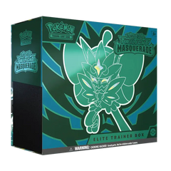 Pokemon Twilight Masquerade Elite Trainer Box isometirc view