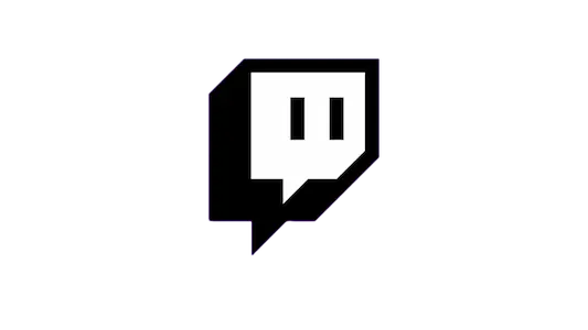 Twitch live stream logo