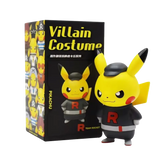Team Rocket Pikachu figure in villain costume with box.