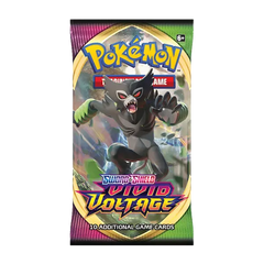 Pokemon Sword & Shield Vivid Voltage Booster Pack Art 2