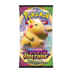 Pokemon Sword & Shield Vivid Voltage Booster Pack Art 1