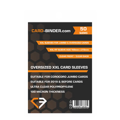xxl card binder XXL Oversized Card Sleeves