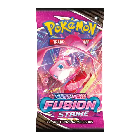 Pokemon Sword & Shield Fusion Strike Booster Pack Art 1