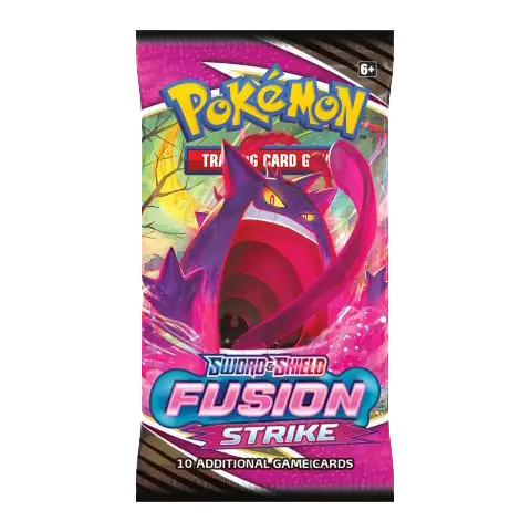 Pokemon Sword & Shield Fusion Strike Booster Pack Art 2