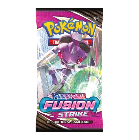 Pokemon Sword & Shield Fusion Strike Booster Pack Art 3