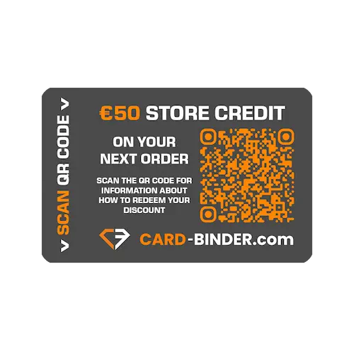 Gift code card example