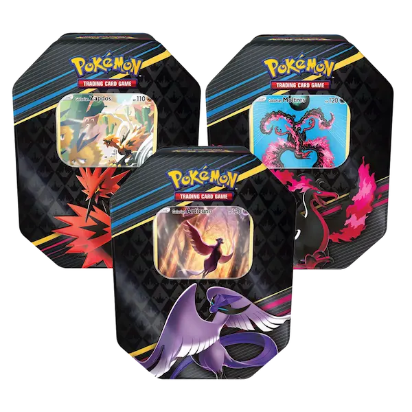 Pokemon Sword & Shield Crown Zenith EX Tin - 3-Pack