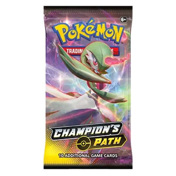 Pokemon Sword & Shield Champion's Path Booster Pack Art 1