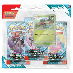 Pokemon Scarlet & Violet SV09: Journey Together 3-Pack Blister –